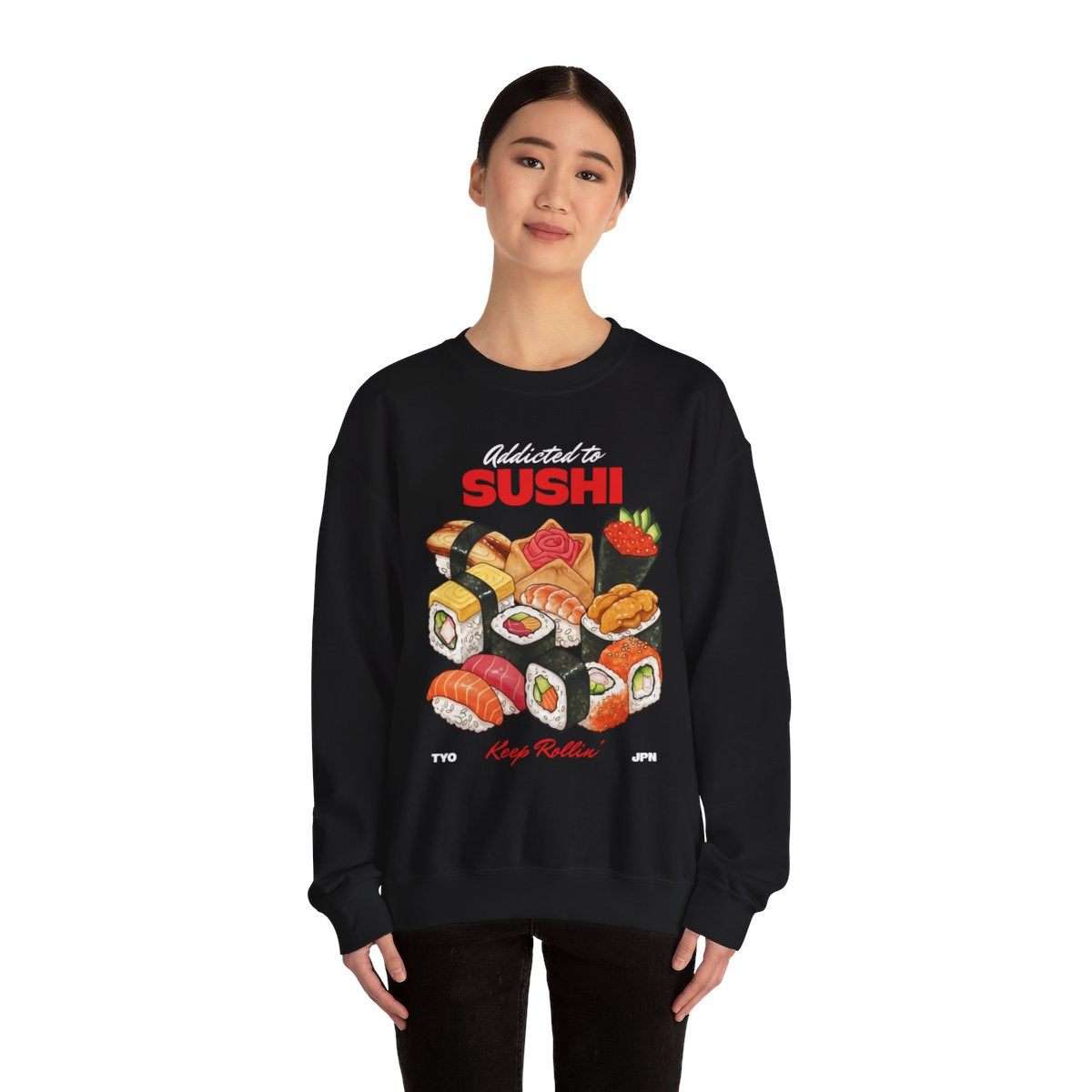 NINJA BITE MAKI - Japanese Food (Sweatshirt)