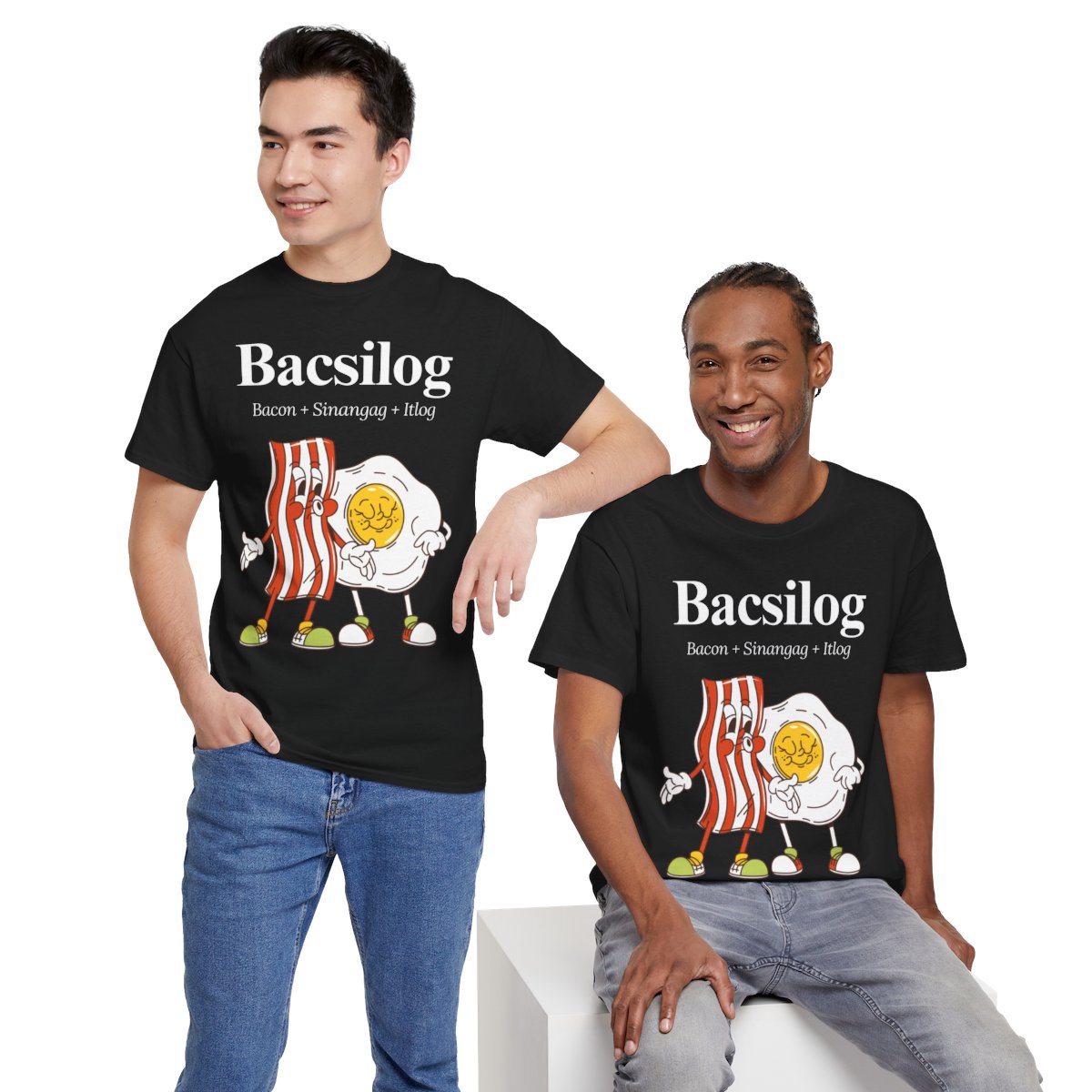 BACSILOG - Filipino Food (Basic Tee)