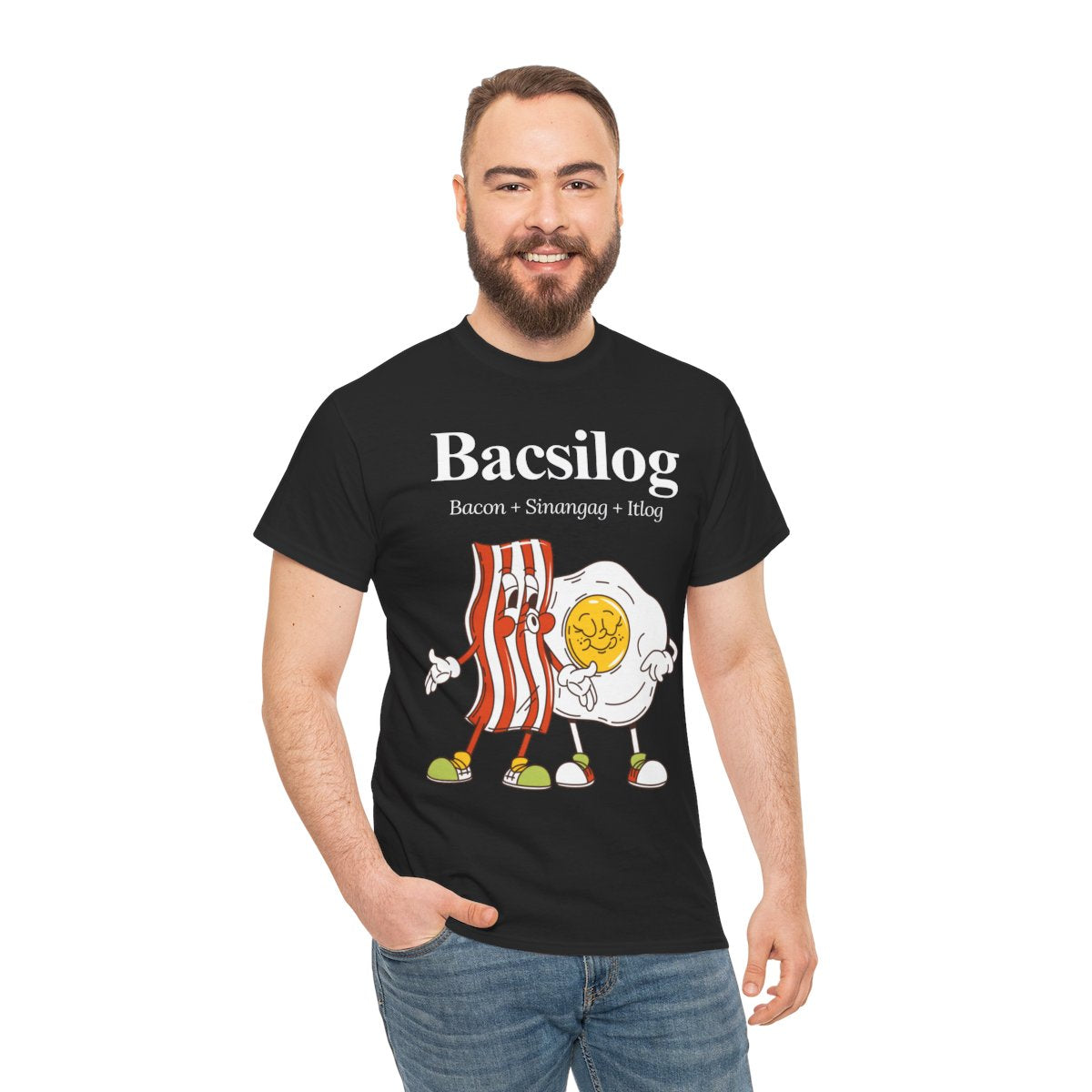 BACSILOG - Filipino Food (Basic Tee)