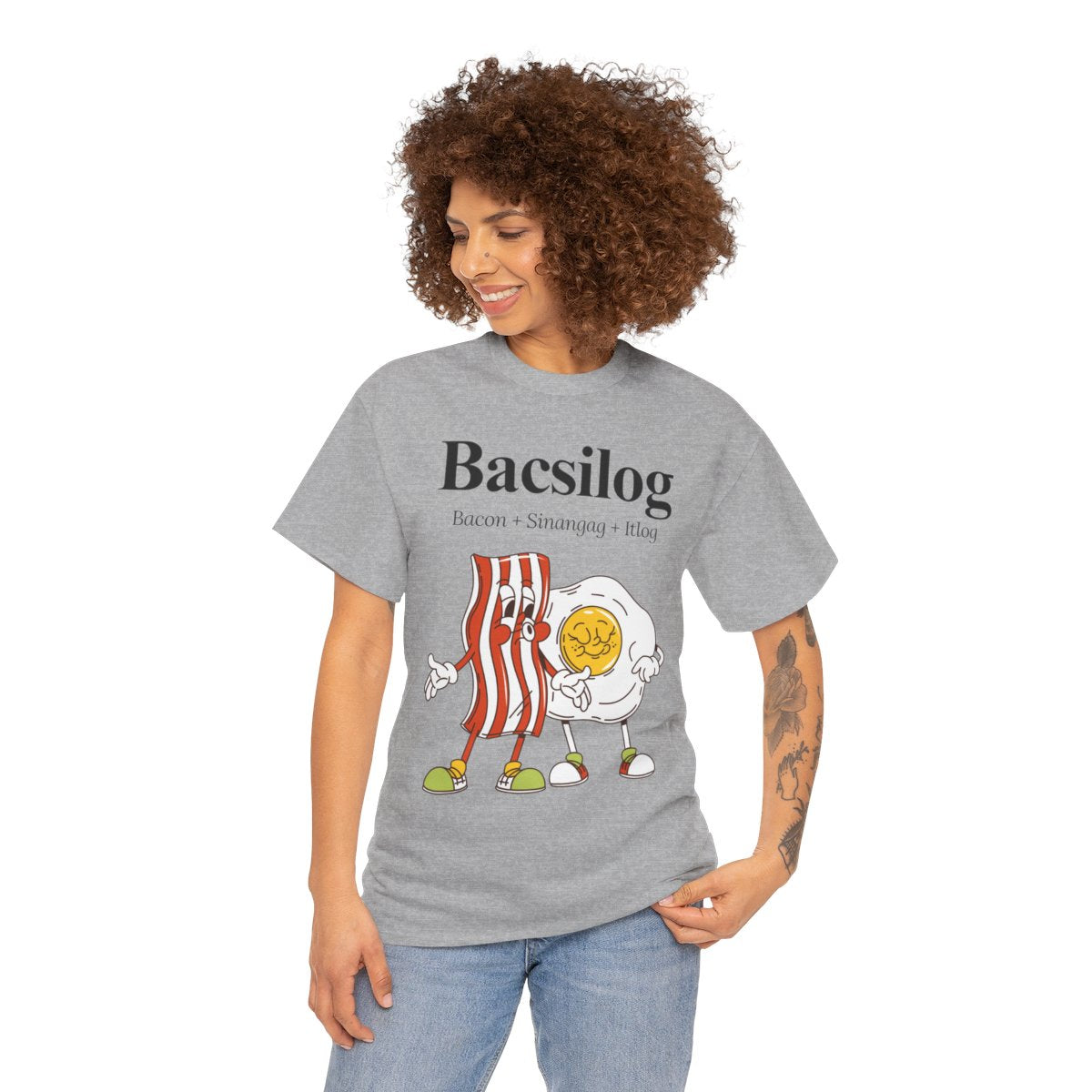BACSILOG - Filipino Food (Basic Tee)