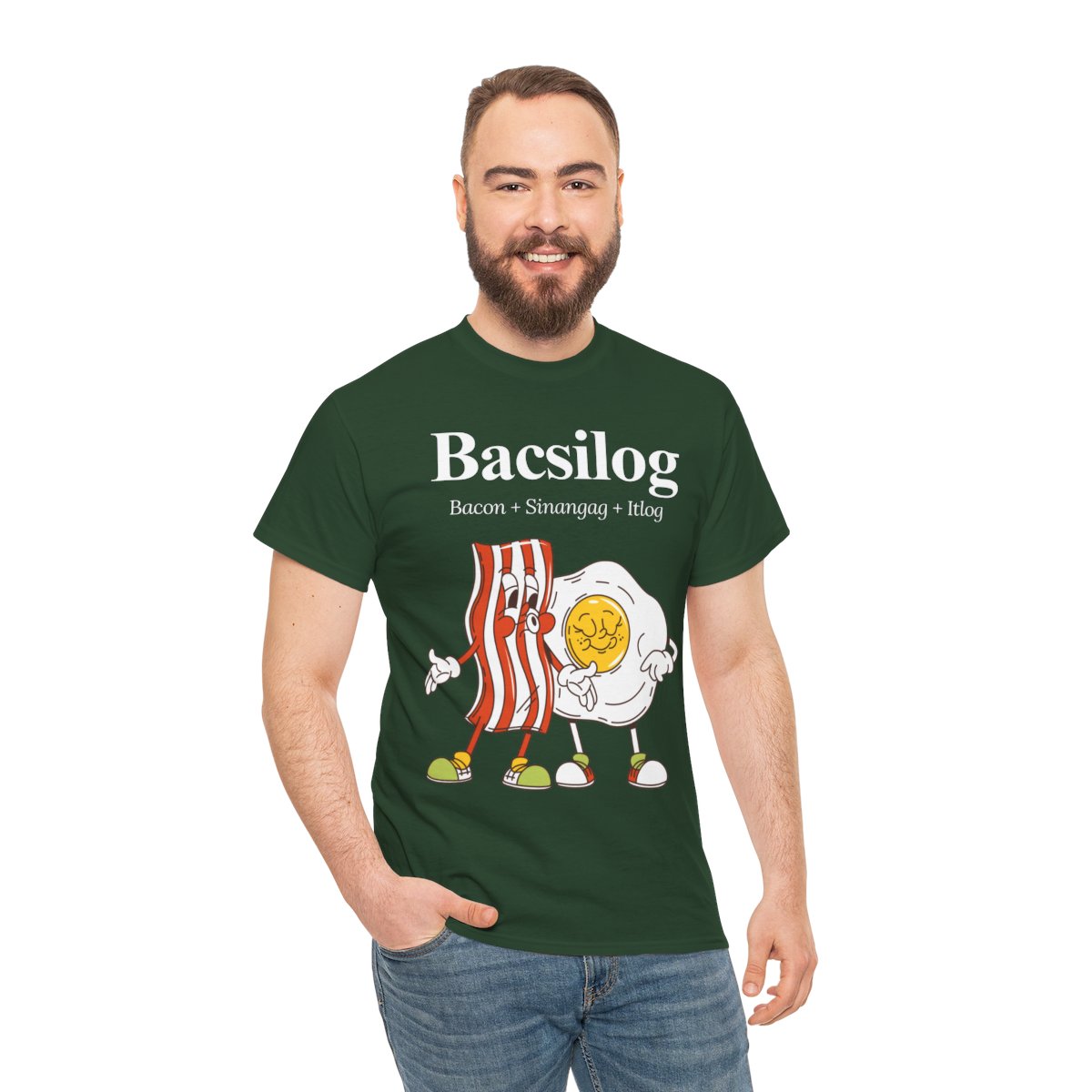BACSILOG - Filipino Food (Basic Tee)
