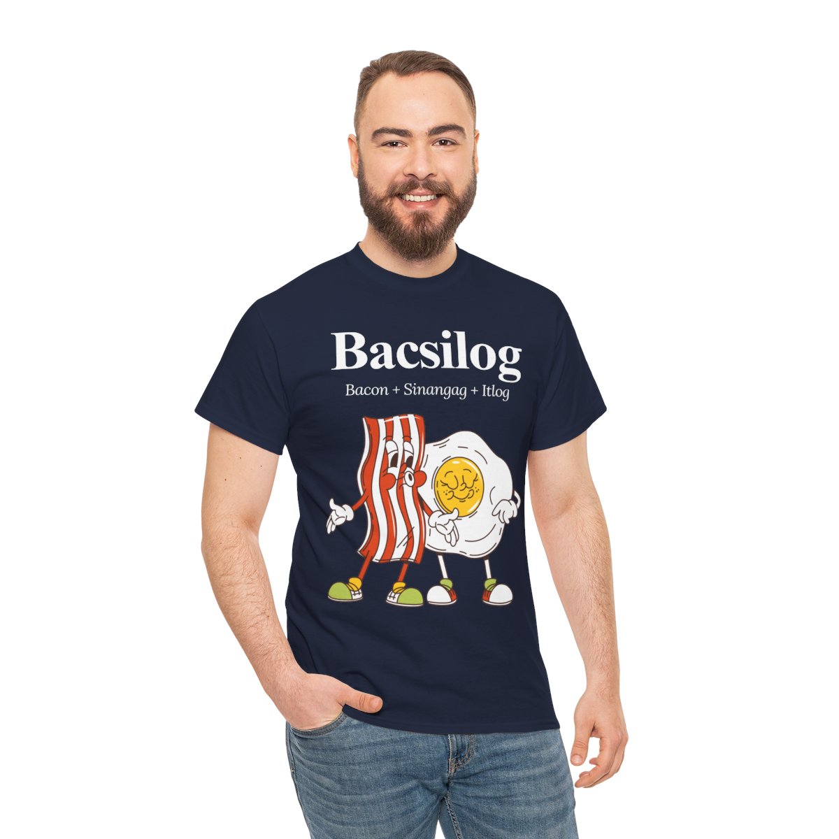 BACSILOG - Filipino Food (Basic Tee)