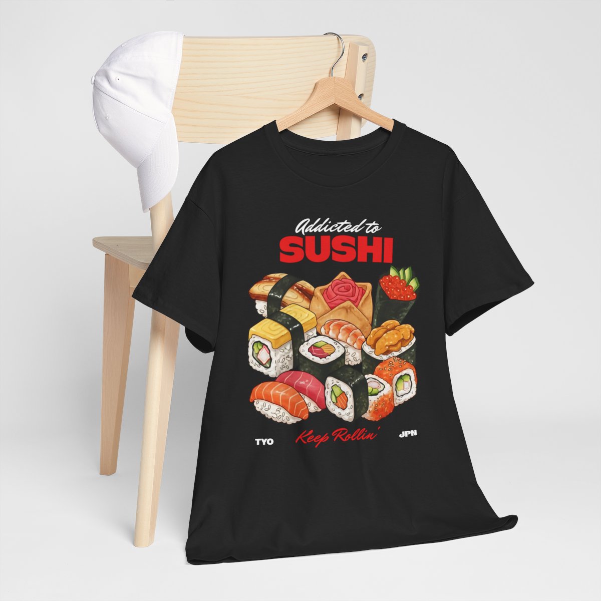 NINJA BITE MAKI - Japanese Food (Basic Tee)