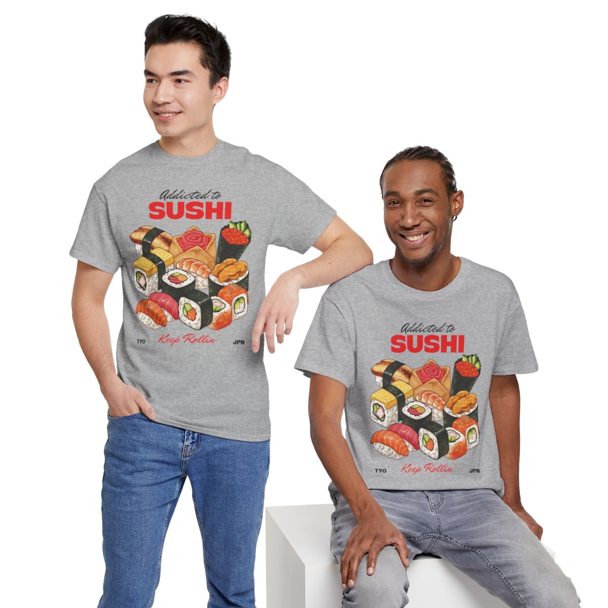 NINJA BITE MAKI - Japanese Food (Basic Tee)