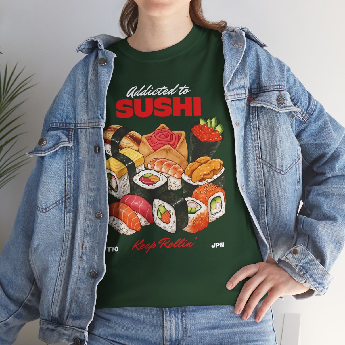 NINJA BITE MAKI - Japanese Food (Basic Tee)