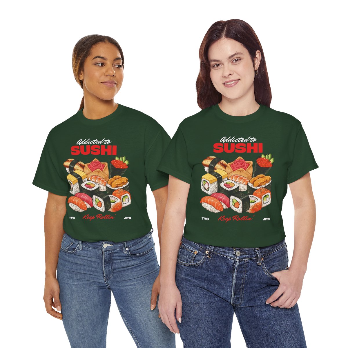 NINJA BITE MAKI - Japanese Food (Basic Tee)