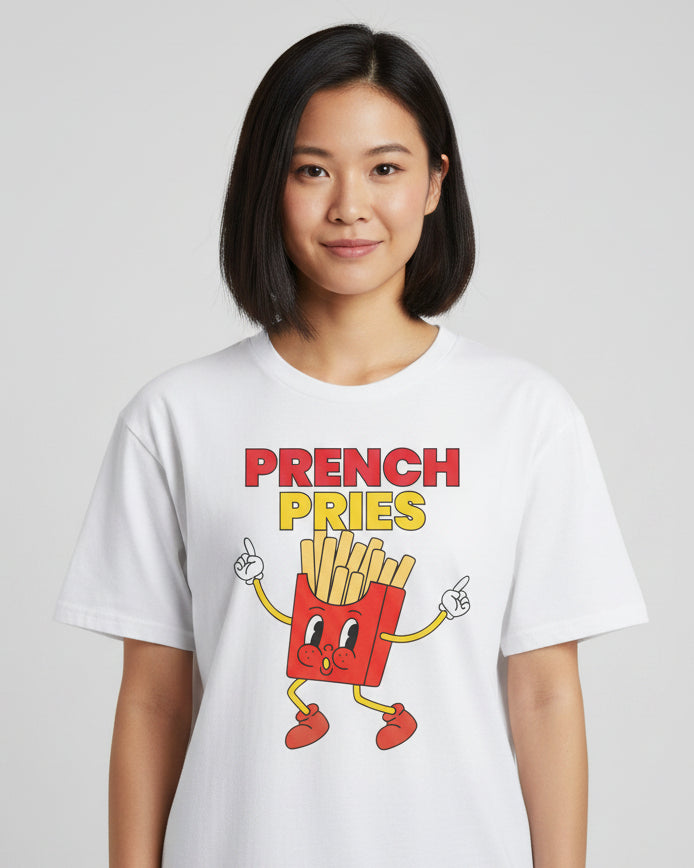 PRENCH PRIES - Filipino Food (Basic Tee)