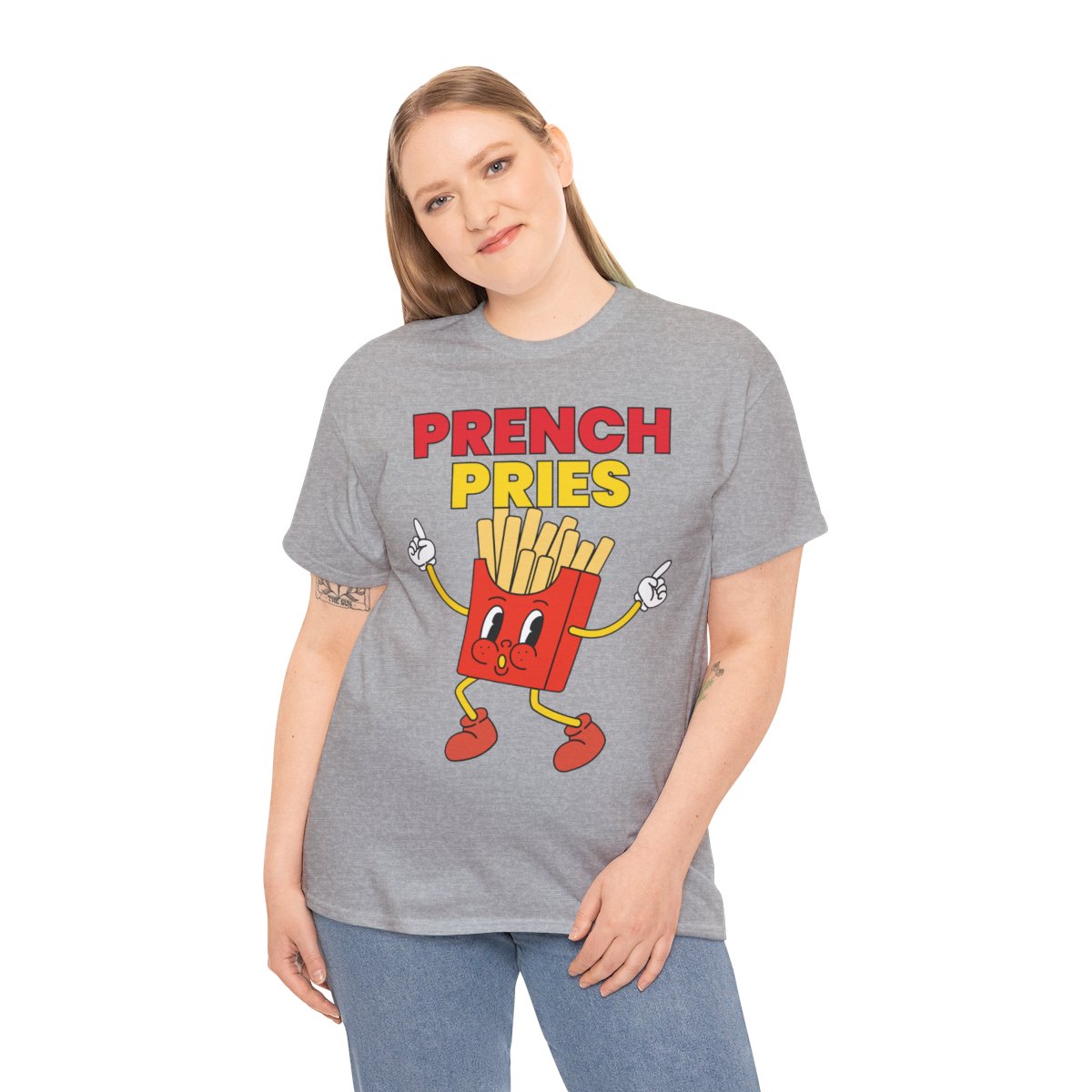 PRENCH PRIES - Filipino Food (Basic Tee)