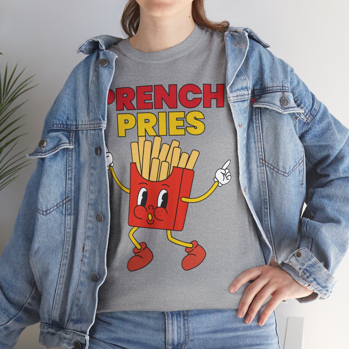 PRENCH PRIES - Filipino Food (Basic Tee)