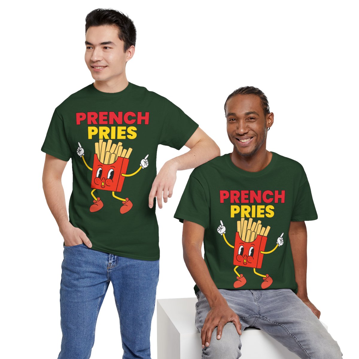 PRENCH PRIES - Filipino Food (Basic Tee)