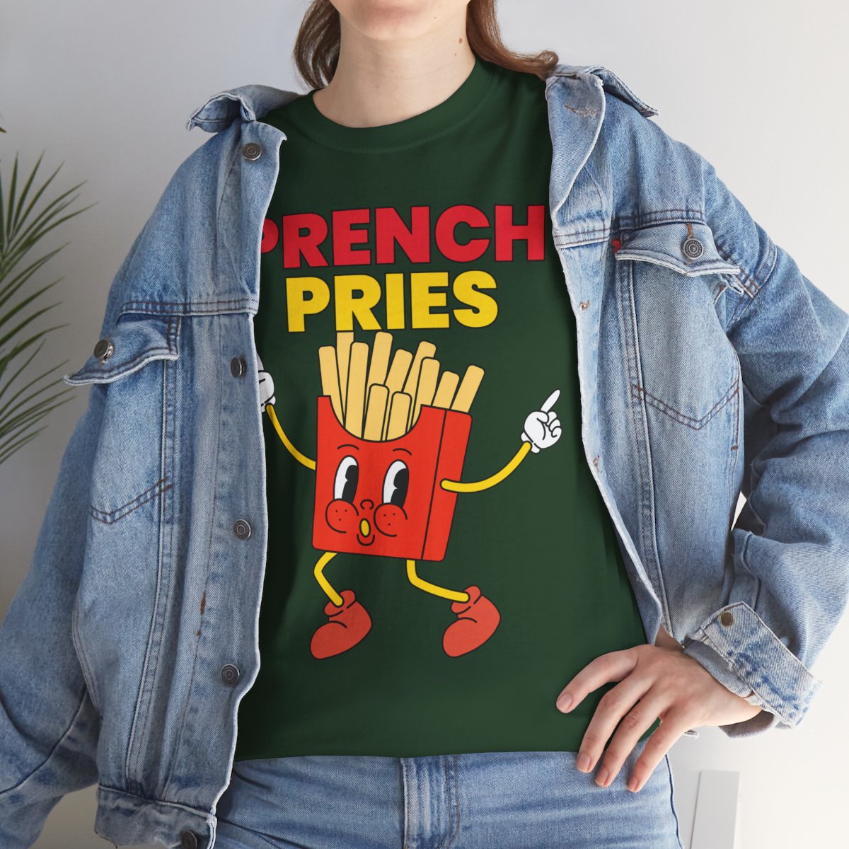 PRENCH PRIES - Filipino Food (Basic Tee)