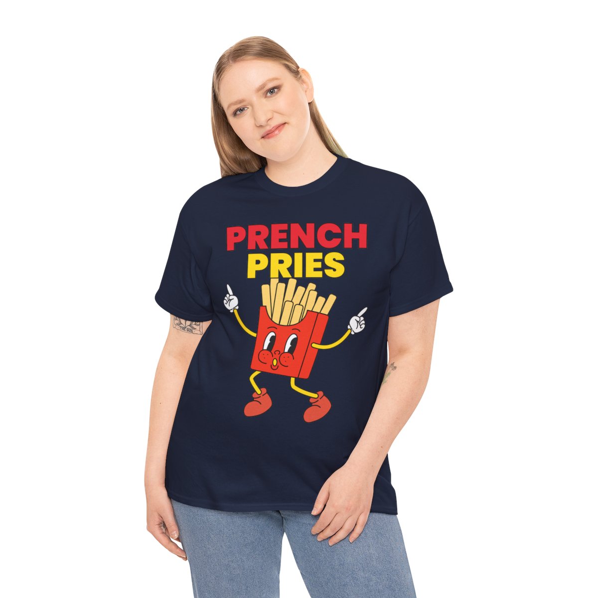 PRENCH PRIES - Filipino Food (Basic Tee)