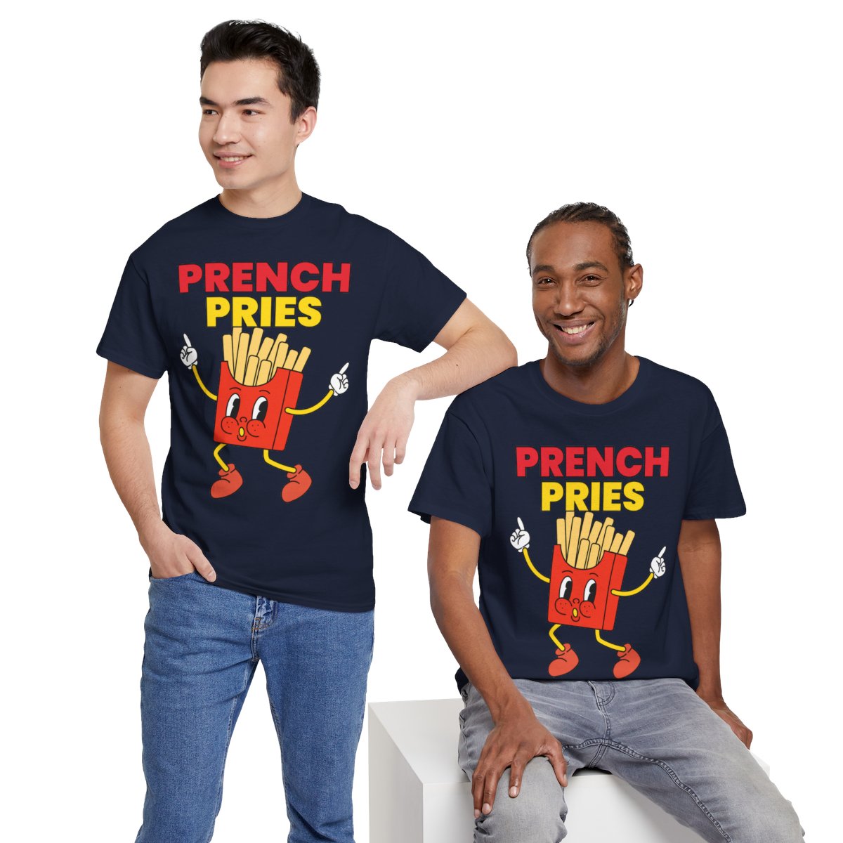 PRENCH PRIES - Filipino Food (Basic Tee)