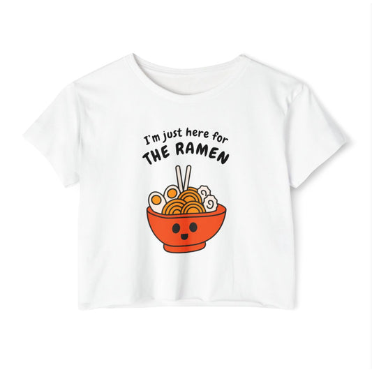 SHIO RAMEN - Japanese Food (Crop Top)