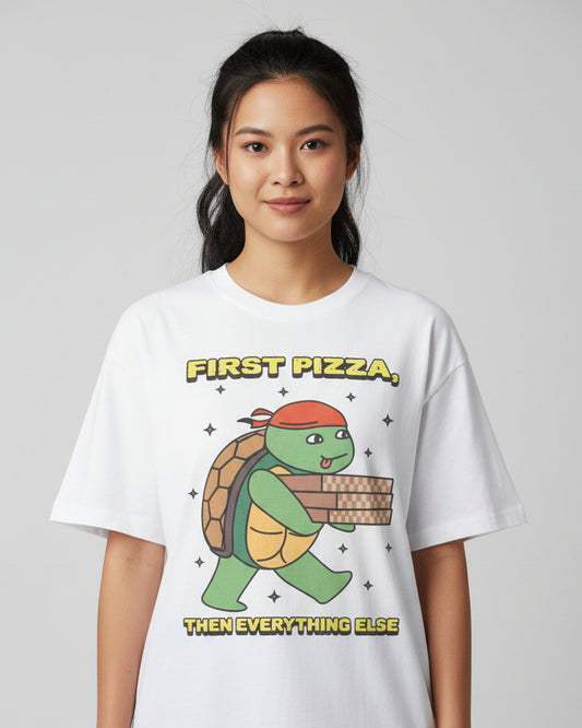 HAWAIIAN HAM - Pizza (Basic Tee)