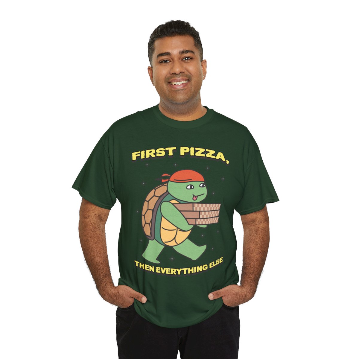 HAWAIIAN HAM - Pizza (Basic Tee)