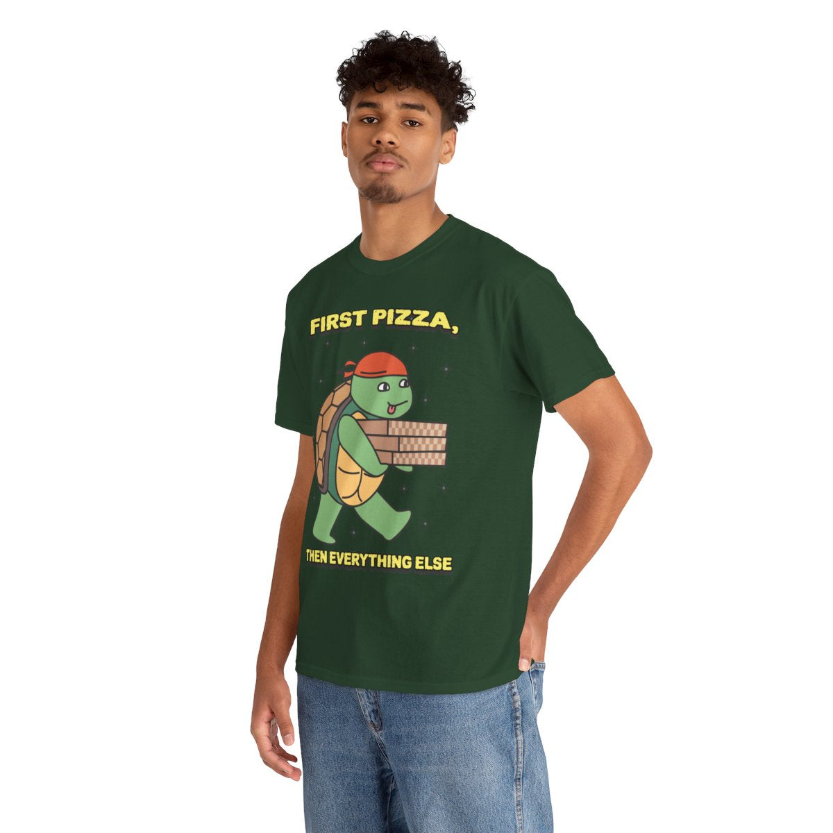 HAWAIIAN HAM - Pizza (Basic Tee)