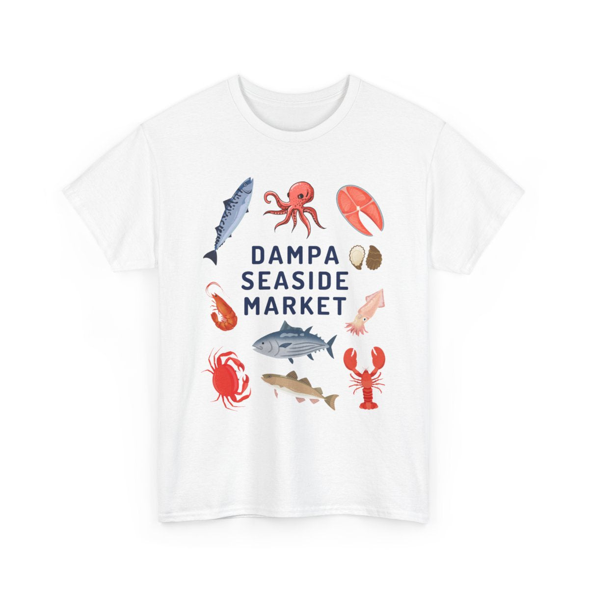 DAMPA SEASIDE MARKET 2 - Filipino Food (Basic Tee)