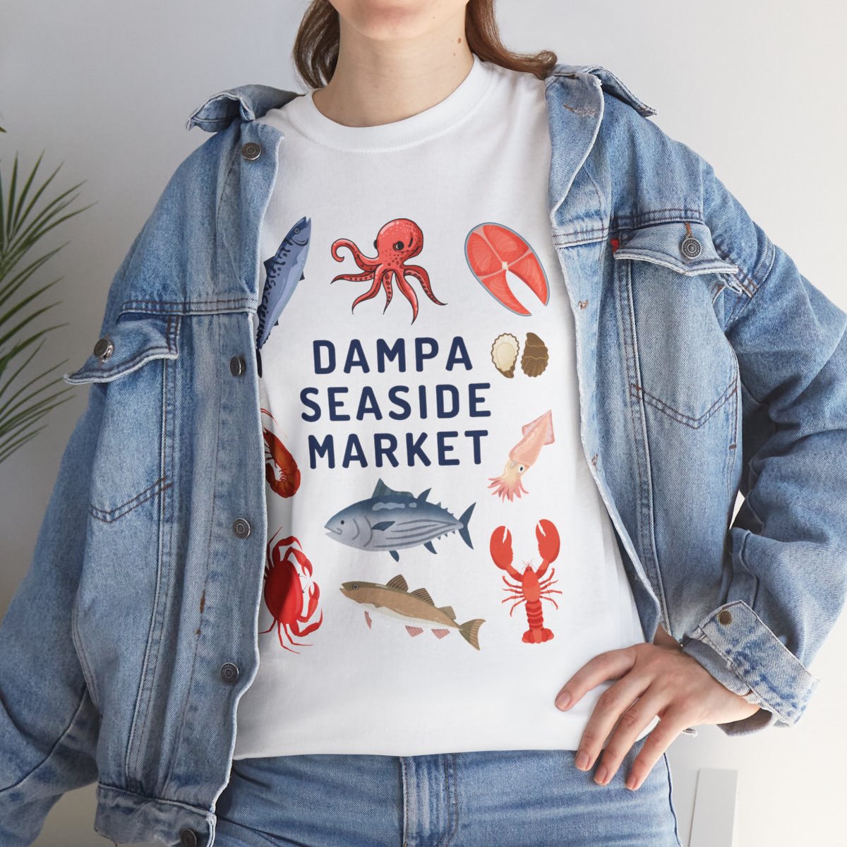 DAMPA SEASIDE MARKET 2 - Filipino Food (Basic Tee)