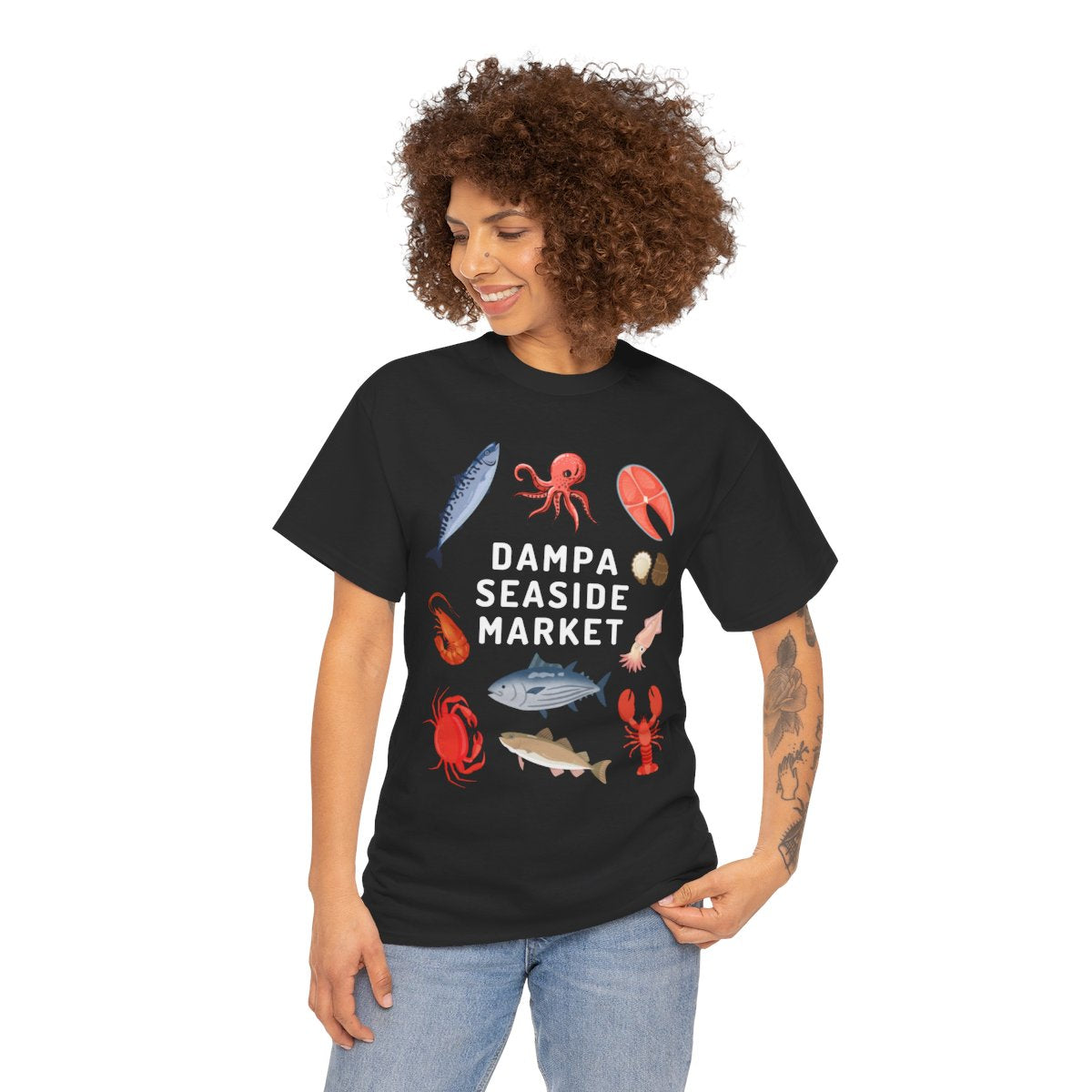 DAMPA SEASIDE MARKET 2 - Filipino Food (Basic Tee)