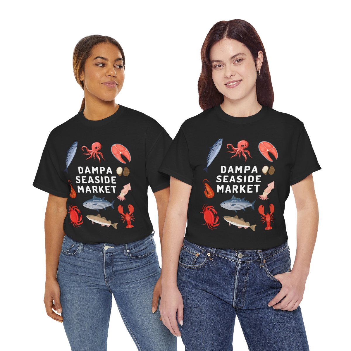 DAMPA SEASIDE MARKET 2 - Filipino Food (Basic Tee)