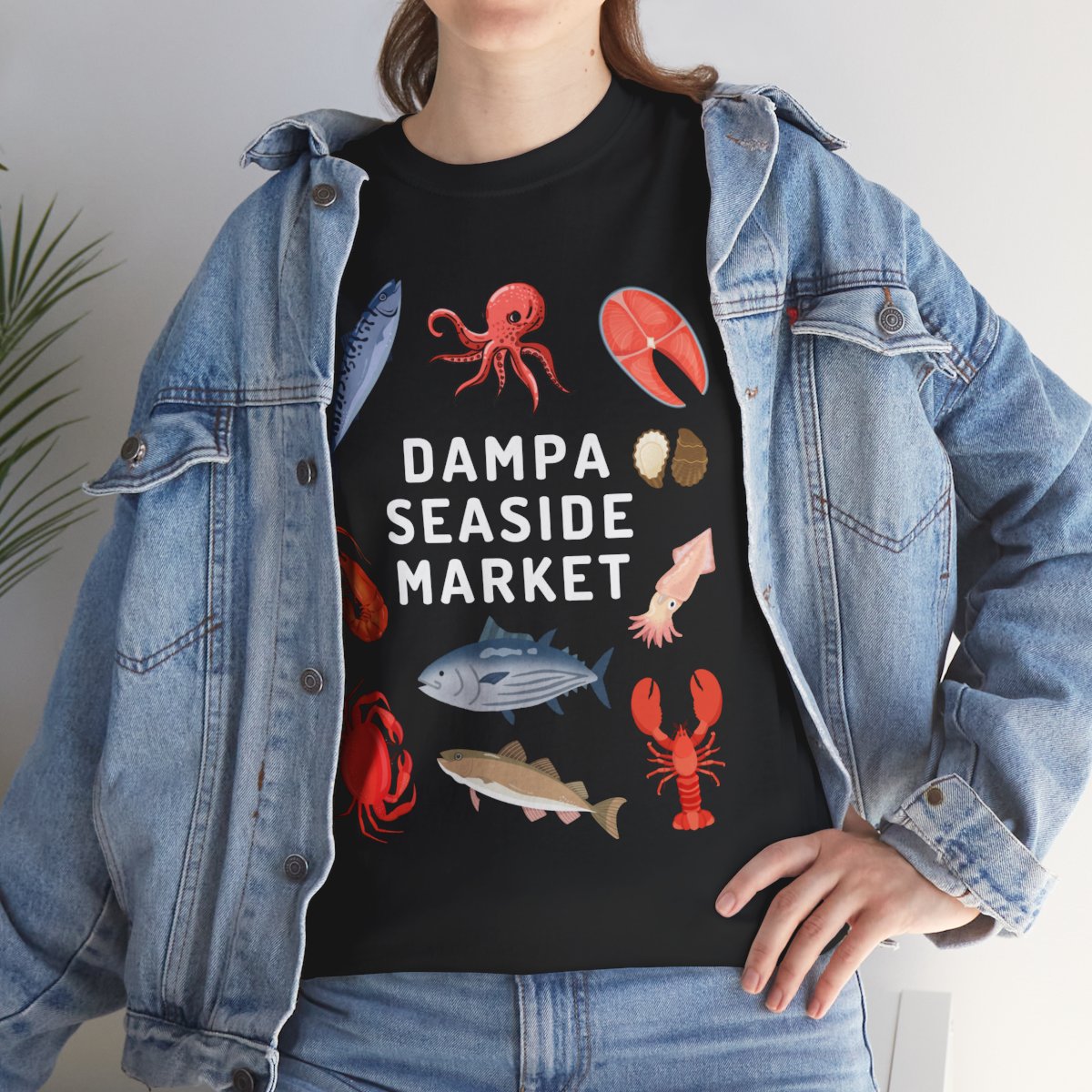 DAMPA SEASIDE MARKET 2 - Filipino Food (Basic Tee)