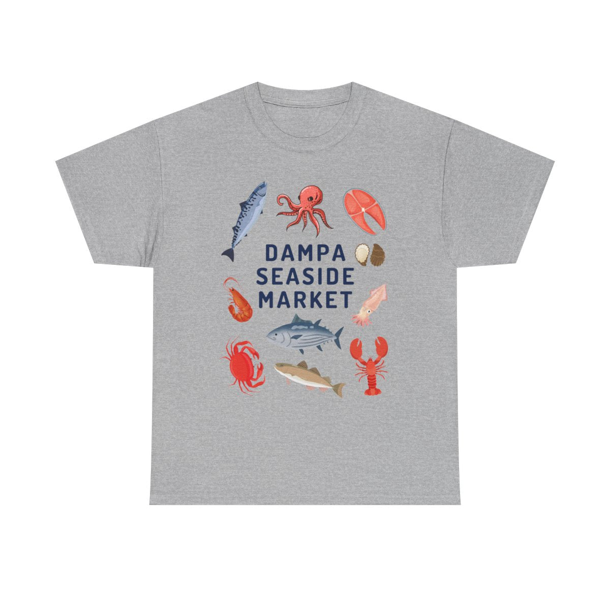 DAMPA SEASIDE MARKET 2 - Filipino Food (Basic Tee)