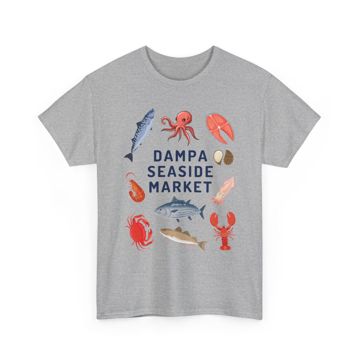 DAMPA SEASIDE MARKET 2 - Filipino Food (Basic Tee)