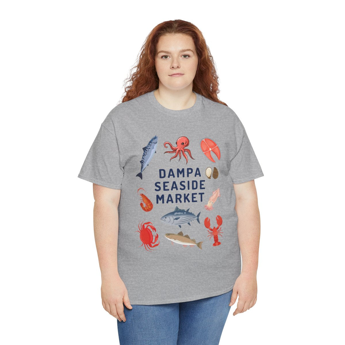 DAMPA SEASIDE MARKET 2 - Filipino Food (Basic Tee)