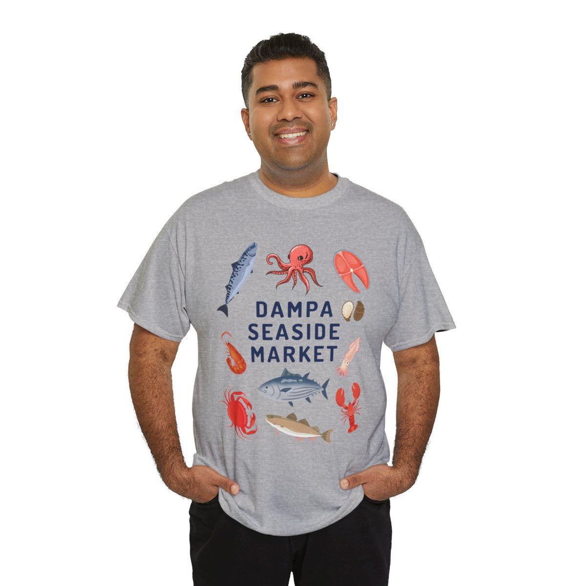 DAMPA SEASIDE MARKET 2 - Filipino Food (Basic Tee)