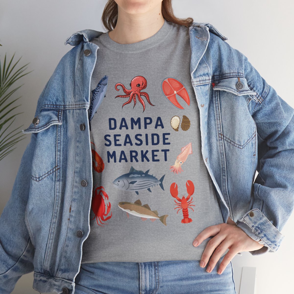 DAMPA SEASIDE MARKET 2 - Filipino Food (Basic Tee)