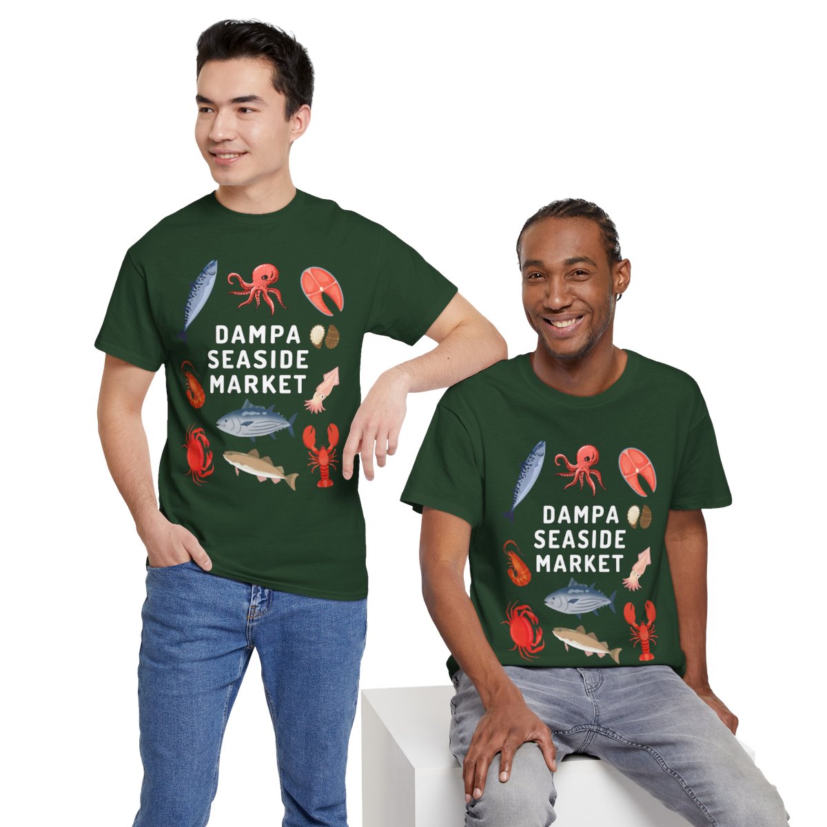 DAMPA SEASIDE MARKET 2 - Filipino Food (Basic Tee)