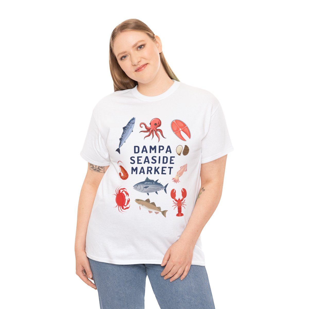 DAMPA SEASIDE MARKET 2 - Filipino Food (Basic Tee)