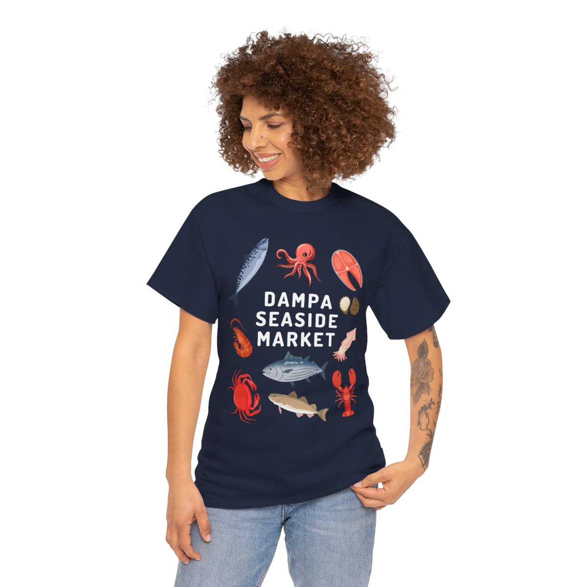 DAMPA SEASIDE MARKET 2 - Filipino Food (Basic Tee)