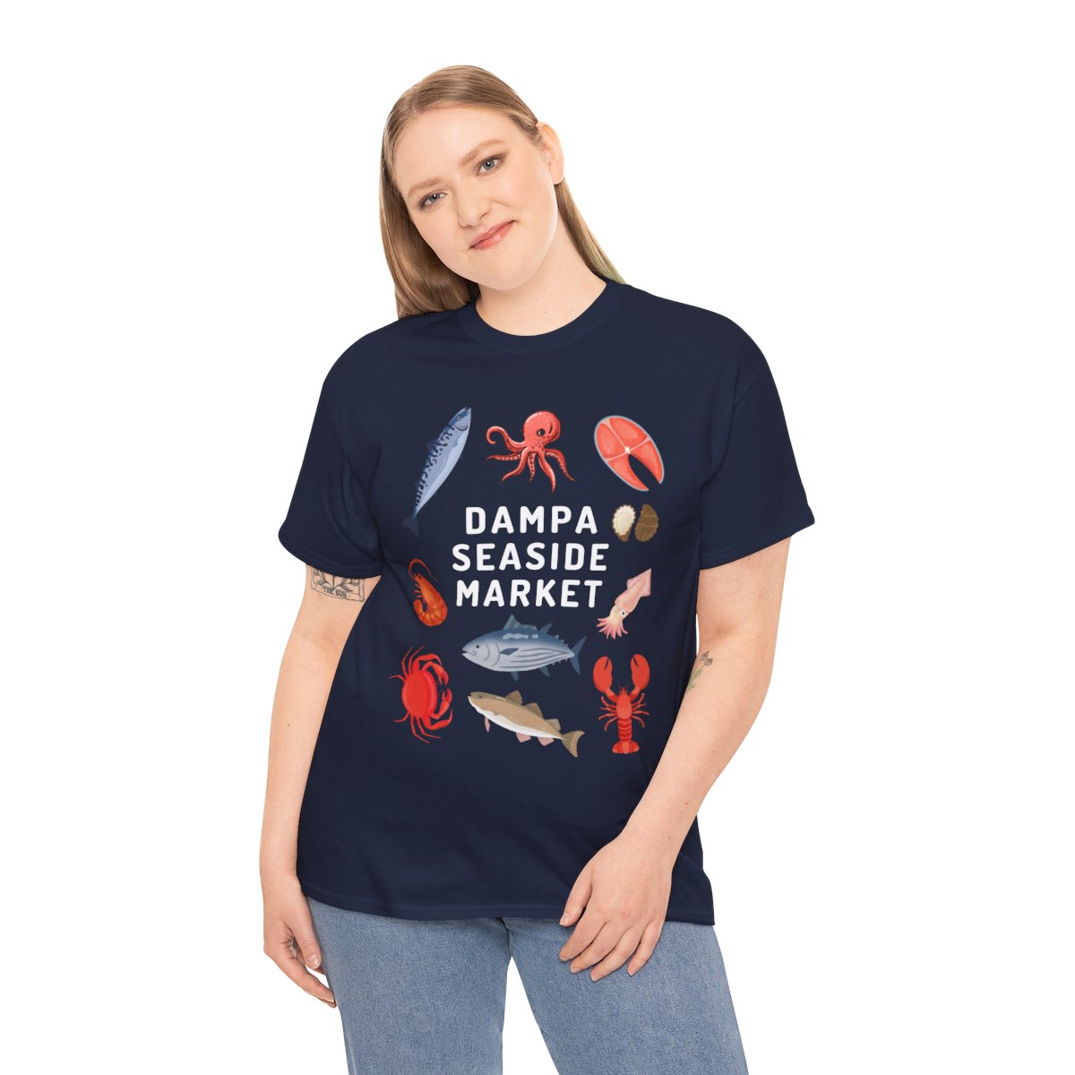 DAMPA SEASIDE MARKET 2 - Filipino Food (Basic Tee)