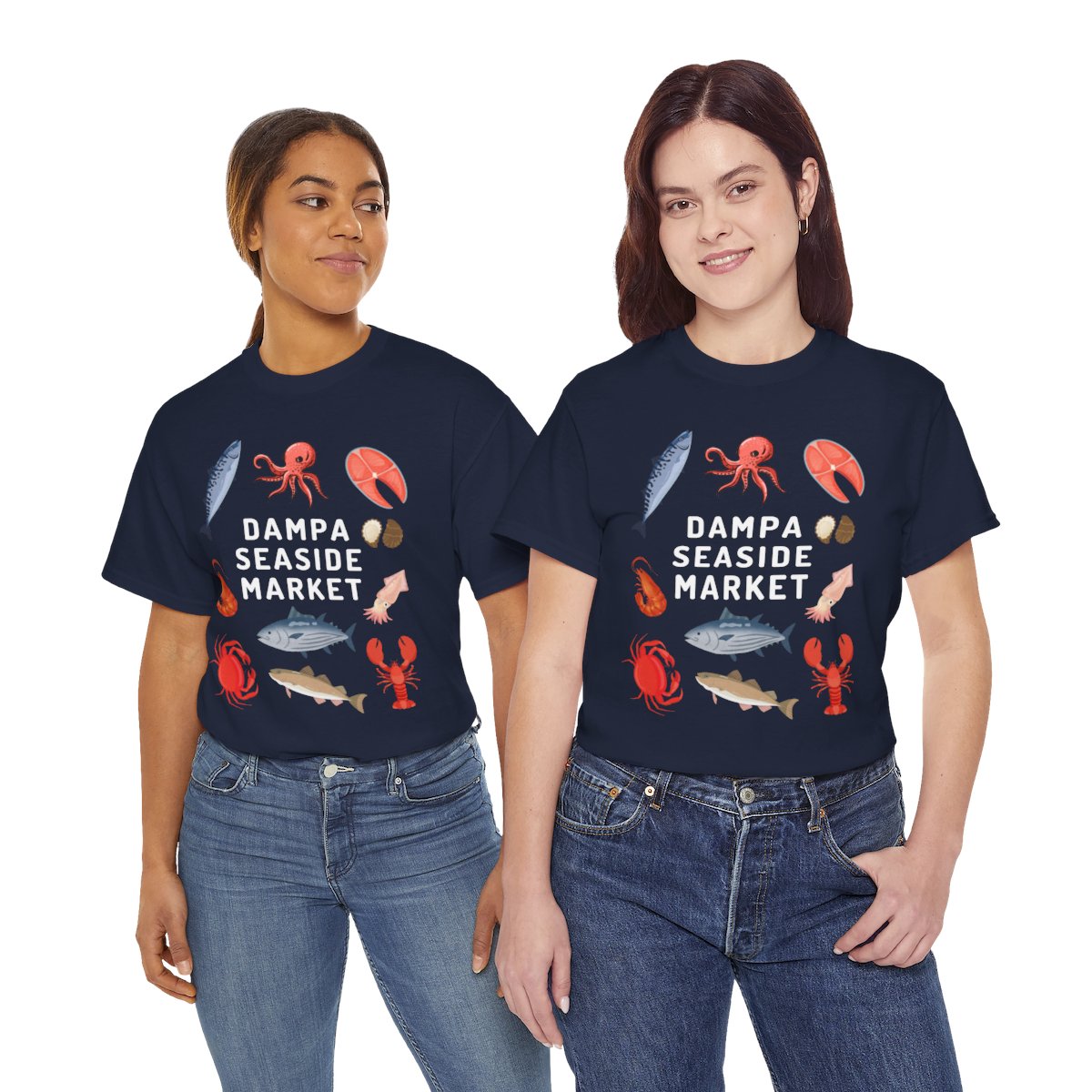DAMPA SEASIDE MARKET 2 - Filipino Food (Basic Tee)