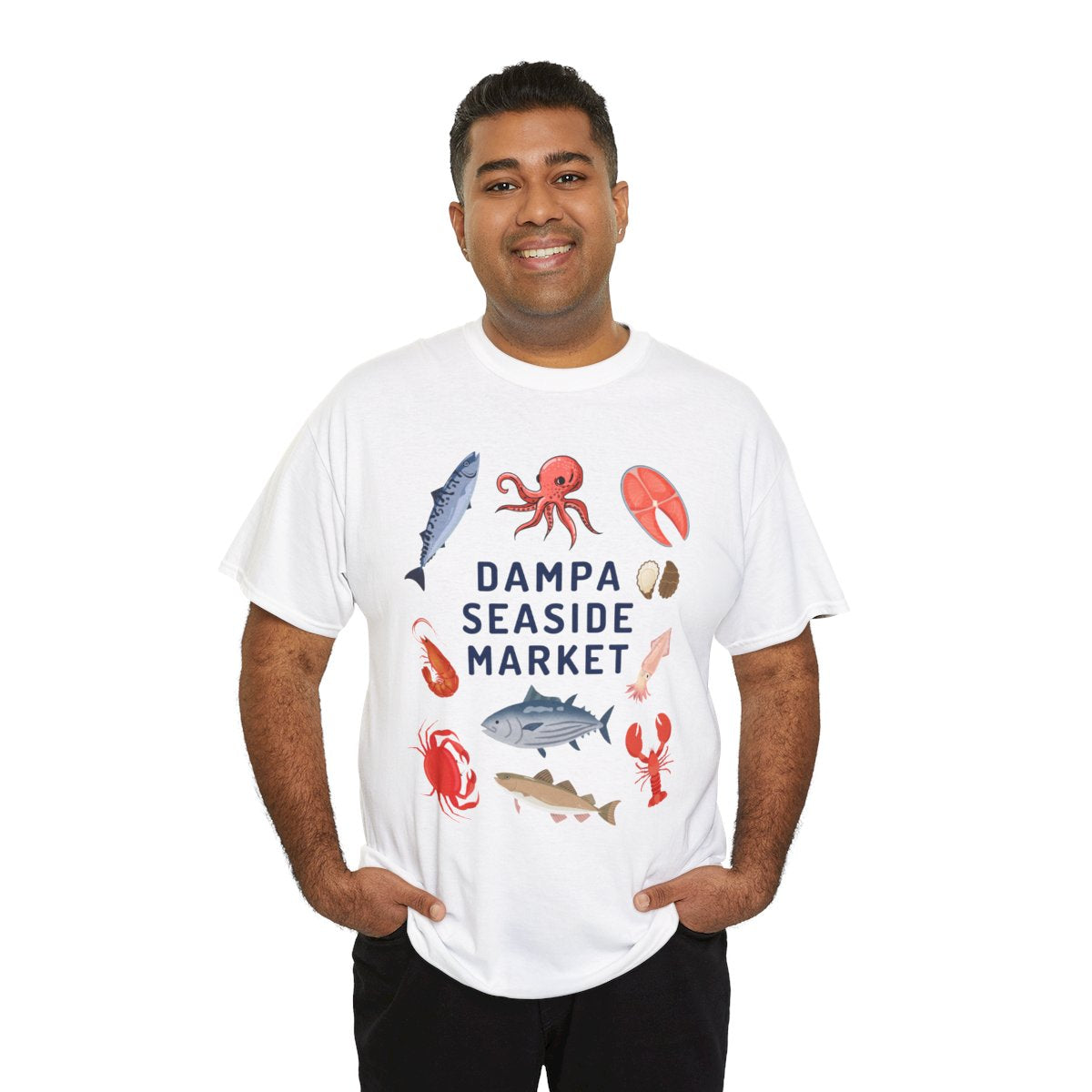 DAMPA SEASIDE MARKET 2 - Filipino Food (Basic Tee)