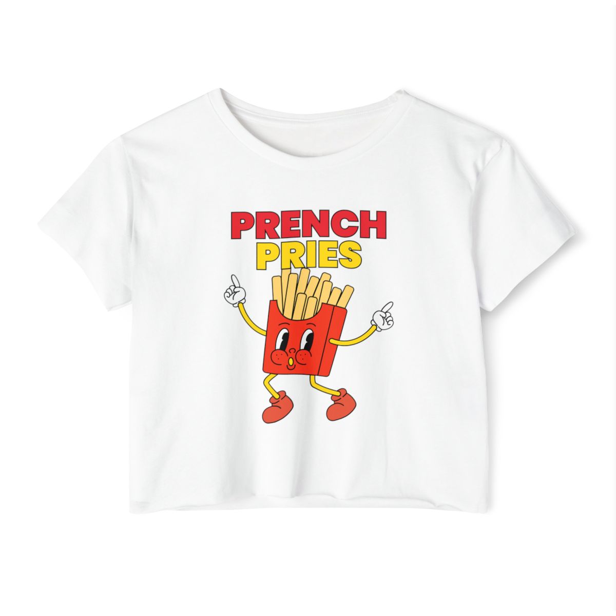 PRENCH PRIES - Filipino Food (Crop Top)