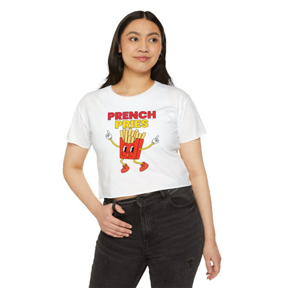 PRENCH PRIES - Filipino Food (Crop Top)