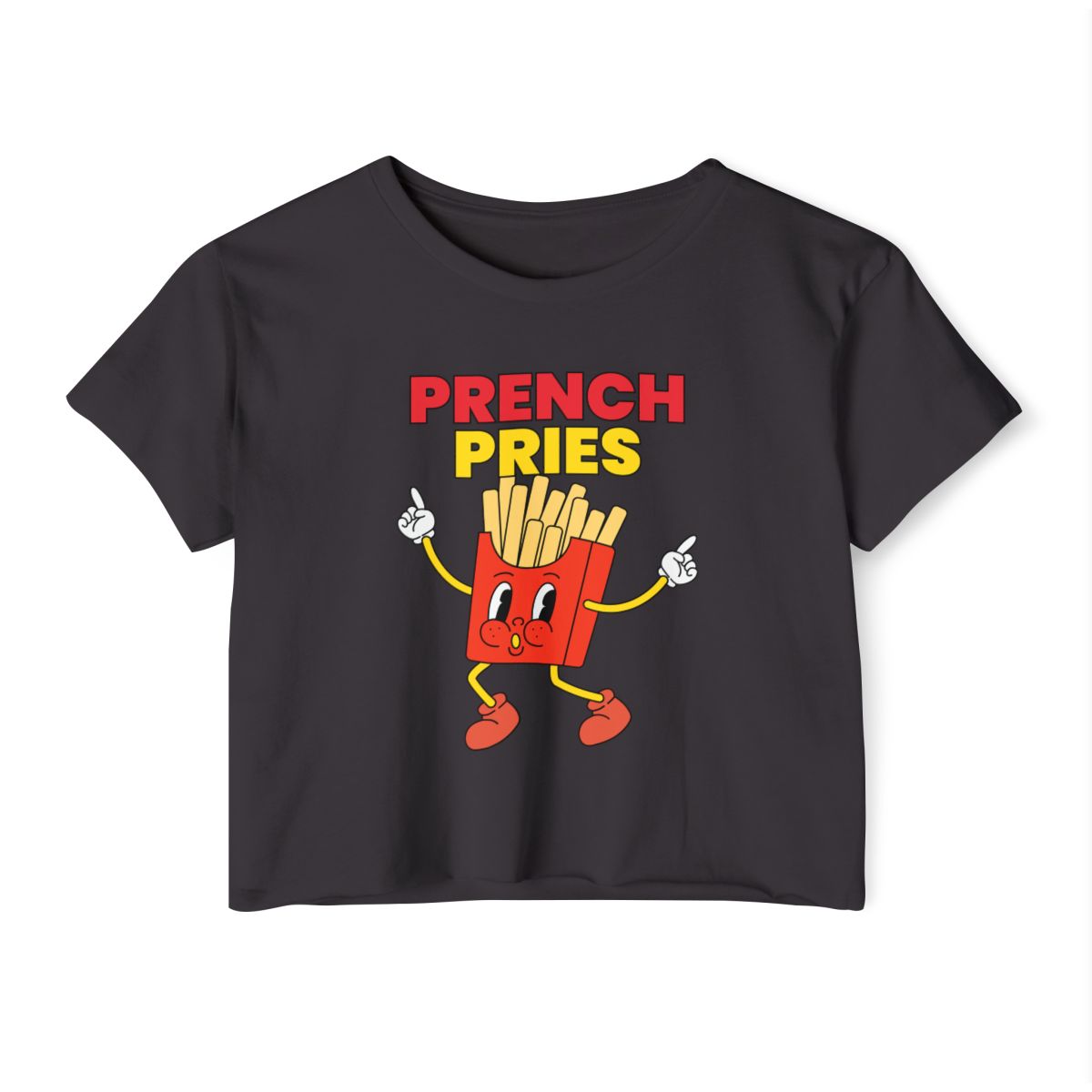 PRENCH PRIES - Filipino Food (Crop Top)