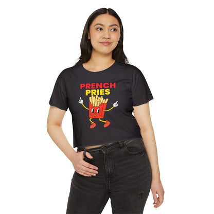 PRENCH PRIES - Filipino Food (Crop Top)