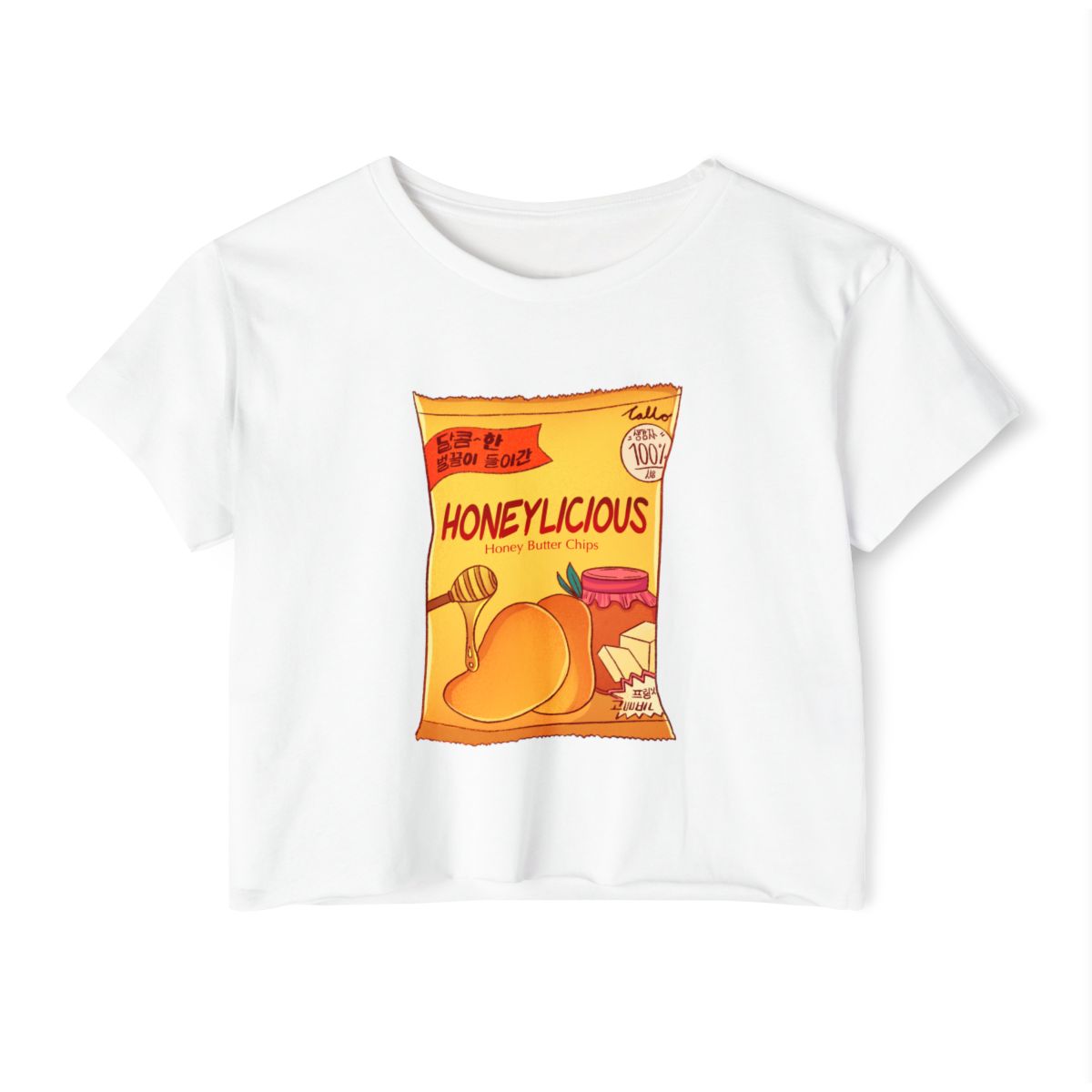 HONEY BUTTER CHIPS - Korean Food (Crop Top)