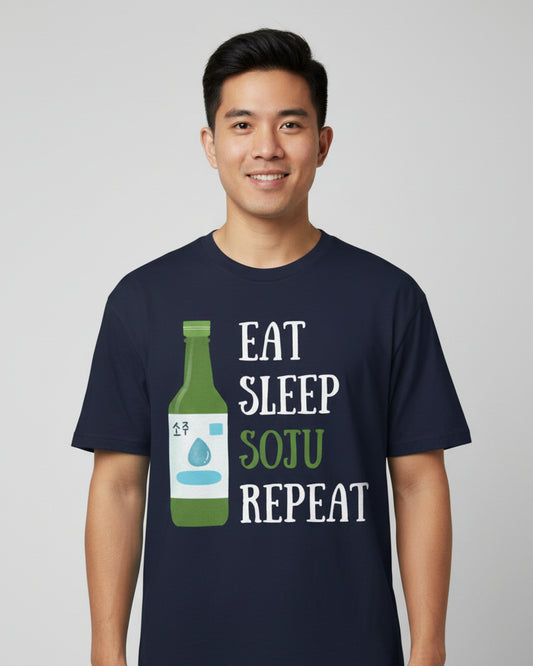 PEACH SOJU - Korean Food (Basic Tee)
