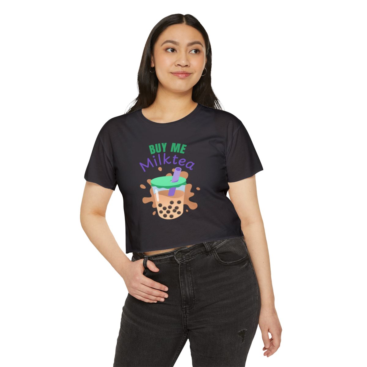 BROWN SUGAR MILK TEA - Drinks (Crop Top)