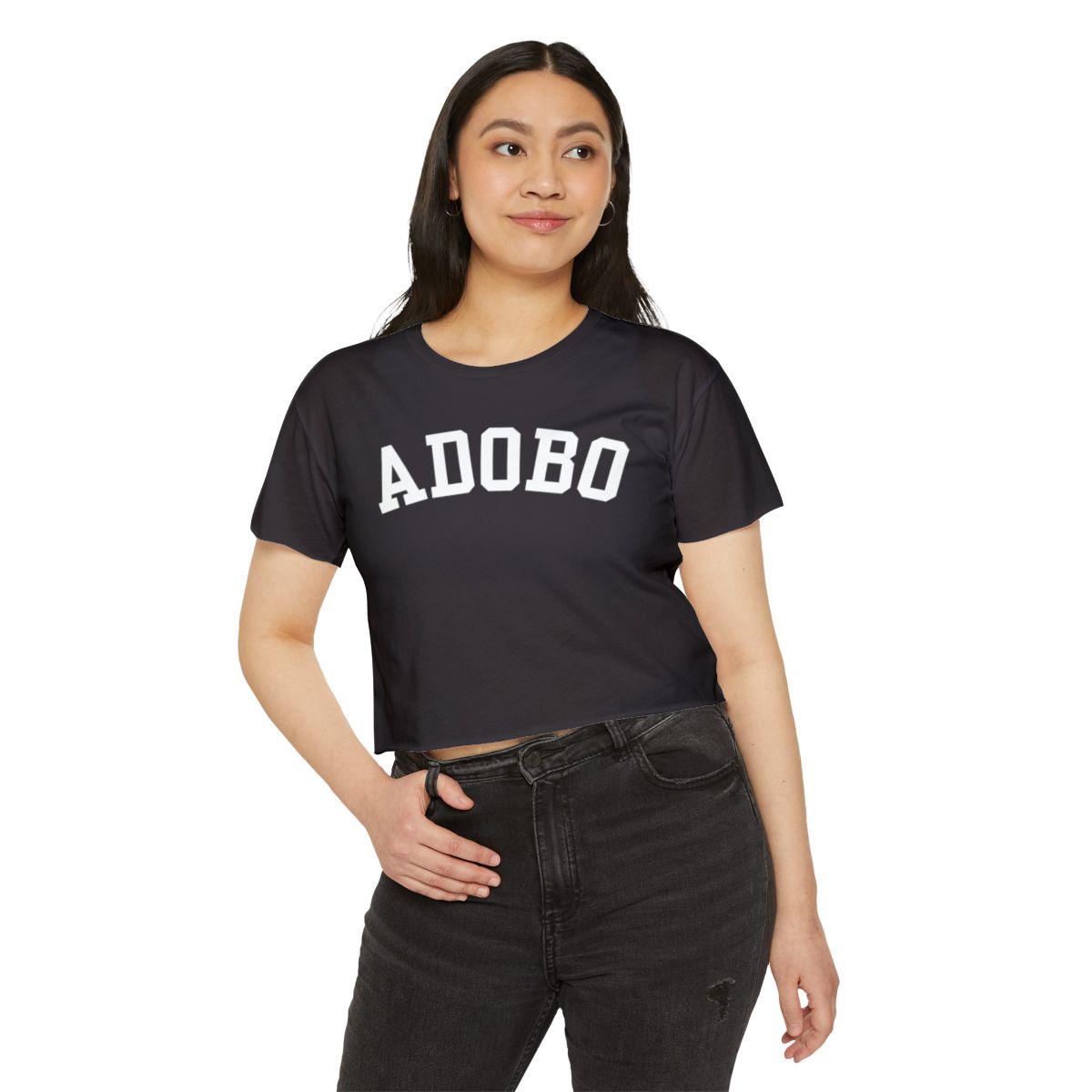 ADOBO FRIED RICE - Filipino Food (Crop Top)