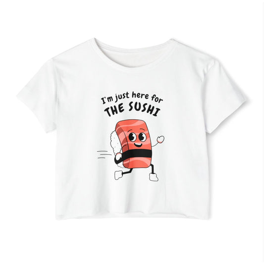 SUSHI - Japanese Food (Crop Top)