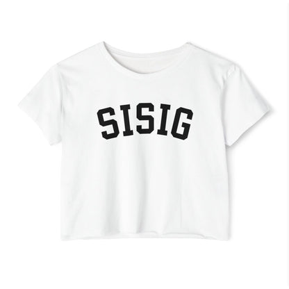 OYSTER SISIG - Filipino Food (Crop Top)