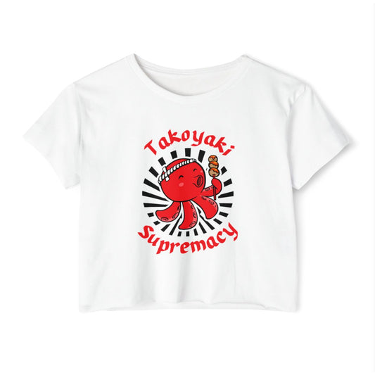 TAKOYAKI - Japanese Food (Crop Top)