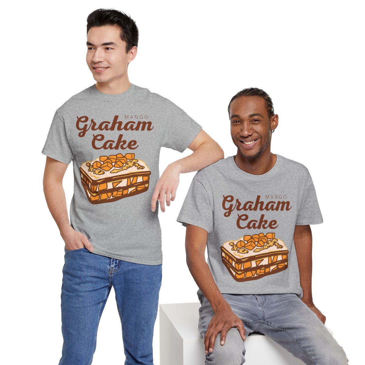 GRAHAM CAKE - Filipino Food (Basic Tee)
