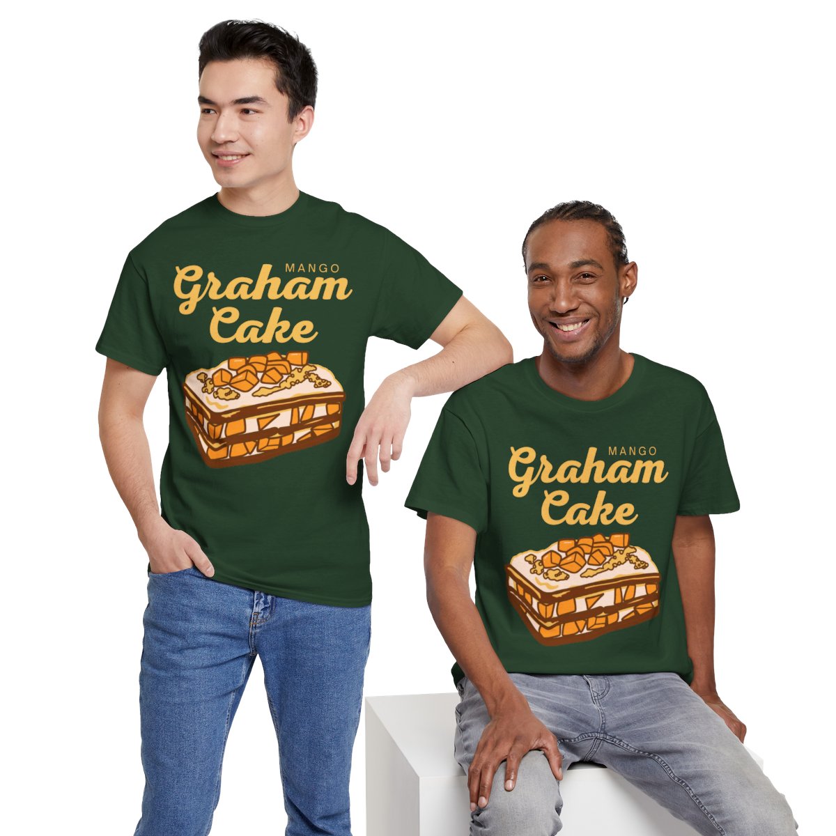 GRAHAM CAKE - Filipino Food (Basic Tee)